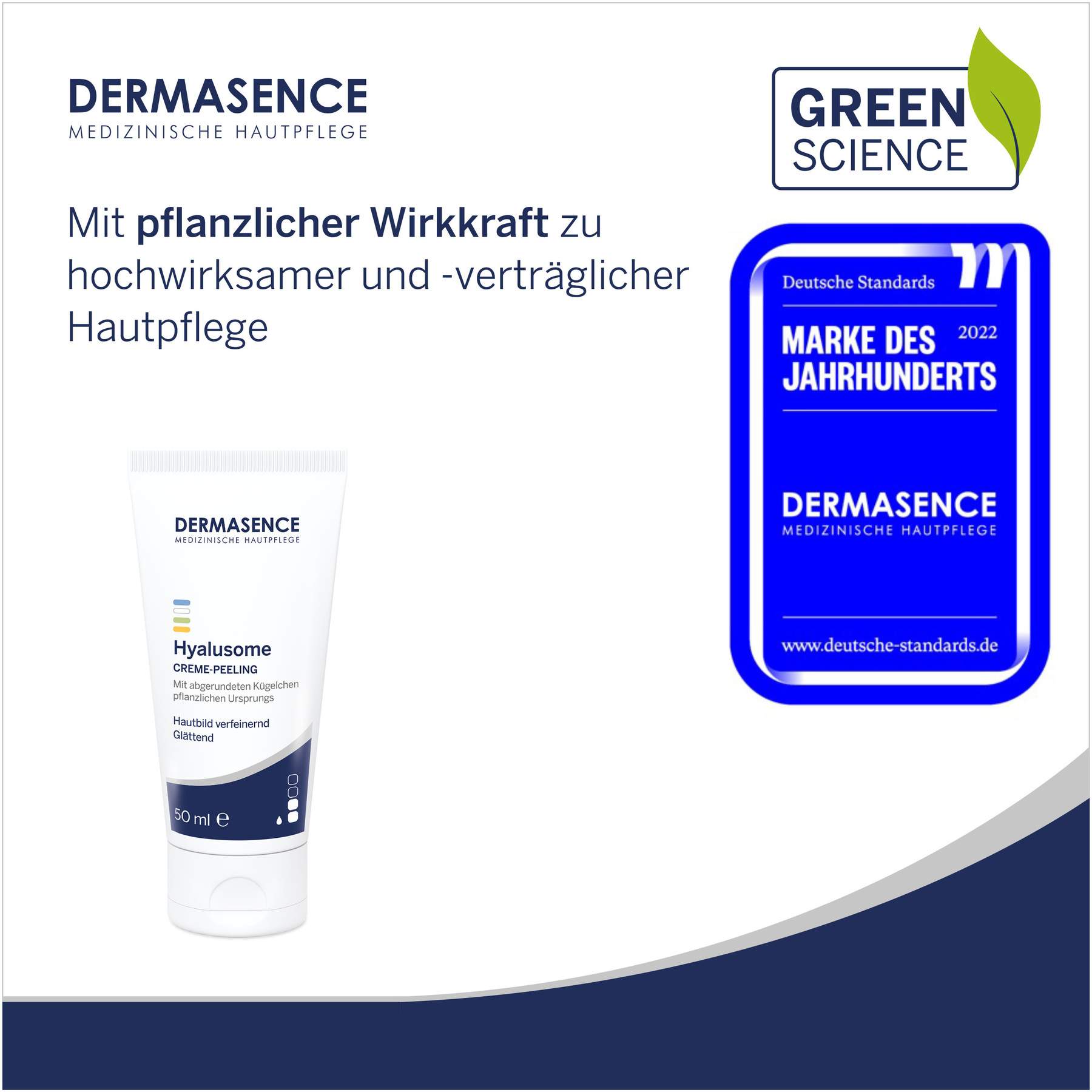 Dermasence Hyalusome Creme-Peeling 50 ml