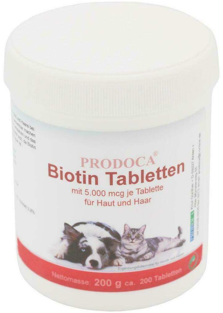 BIOTIN FORTE 5 mg D Tabletten vet