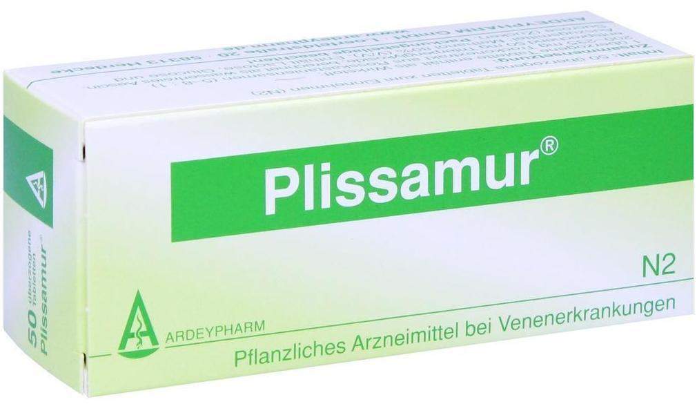 Plissamur 50 Dragees - Bei Schmerzen Schwellung und Schweregefühl der Beine