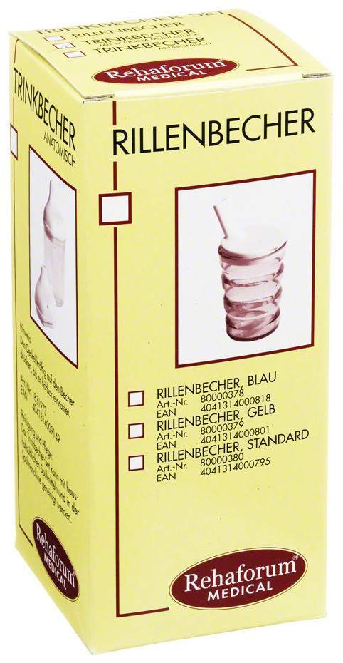 Trinkbecher Mit 2 Deckeln Blau 1 Stück - Trinkbecher