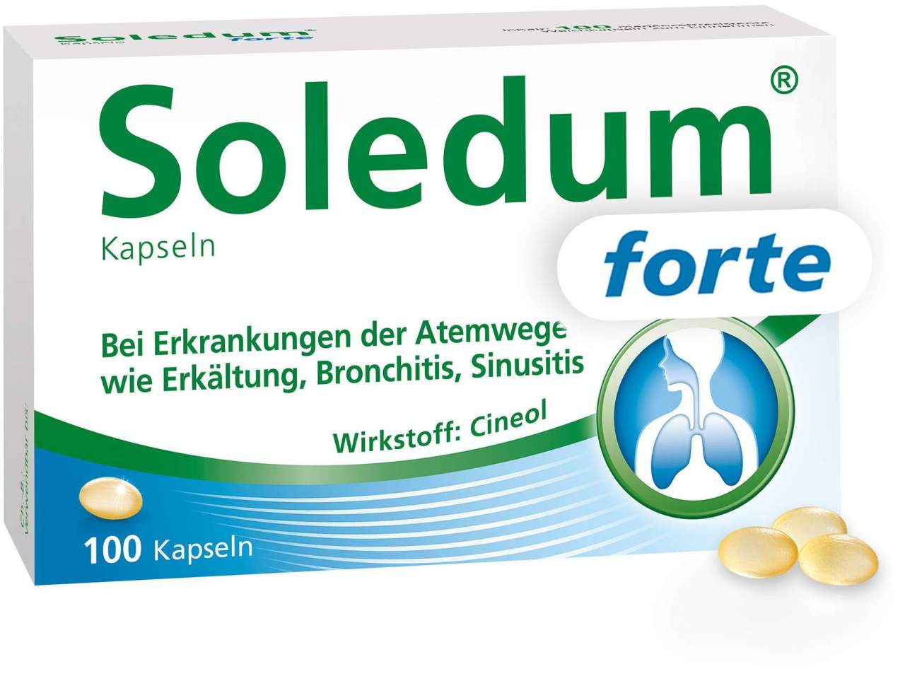 Soledum Kapseln forte 100 magensaftresistente Kapseln