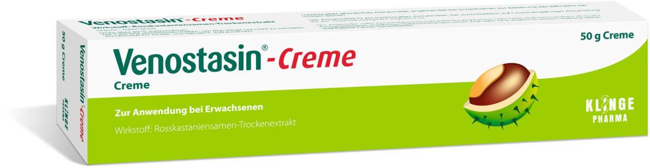 Venostasin Creme 50 G - Bei Schmerzen Schwellung und Schweregefühl der Beine