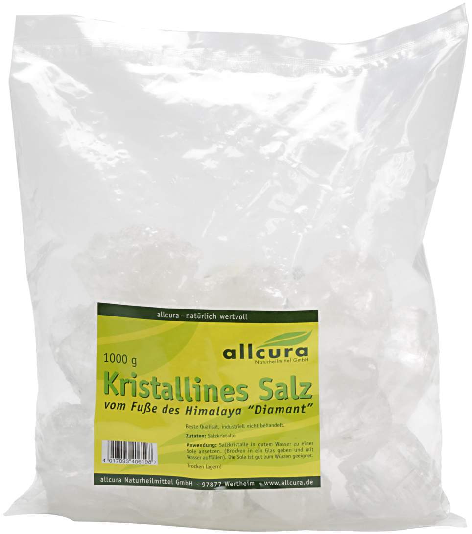 Kristallines Diamant Salz V.Fuße D.Himala.Grob 1000 G Salz - Speisesalz