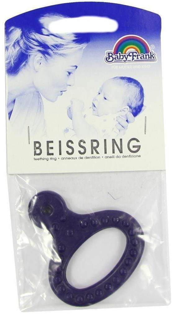 Beissring 160510 Mit Griff Blau - Babybedarf