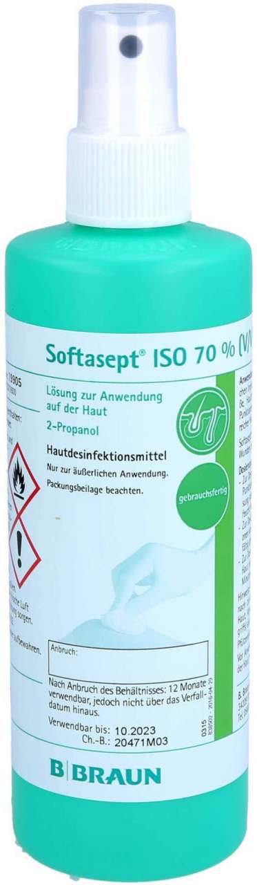 Softasept Iso 70% 250 ml Lösung - Hautantiseptikum
