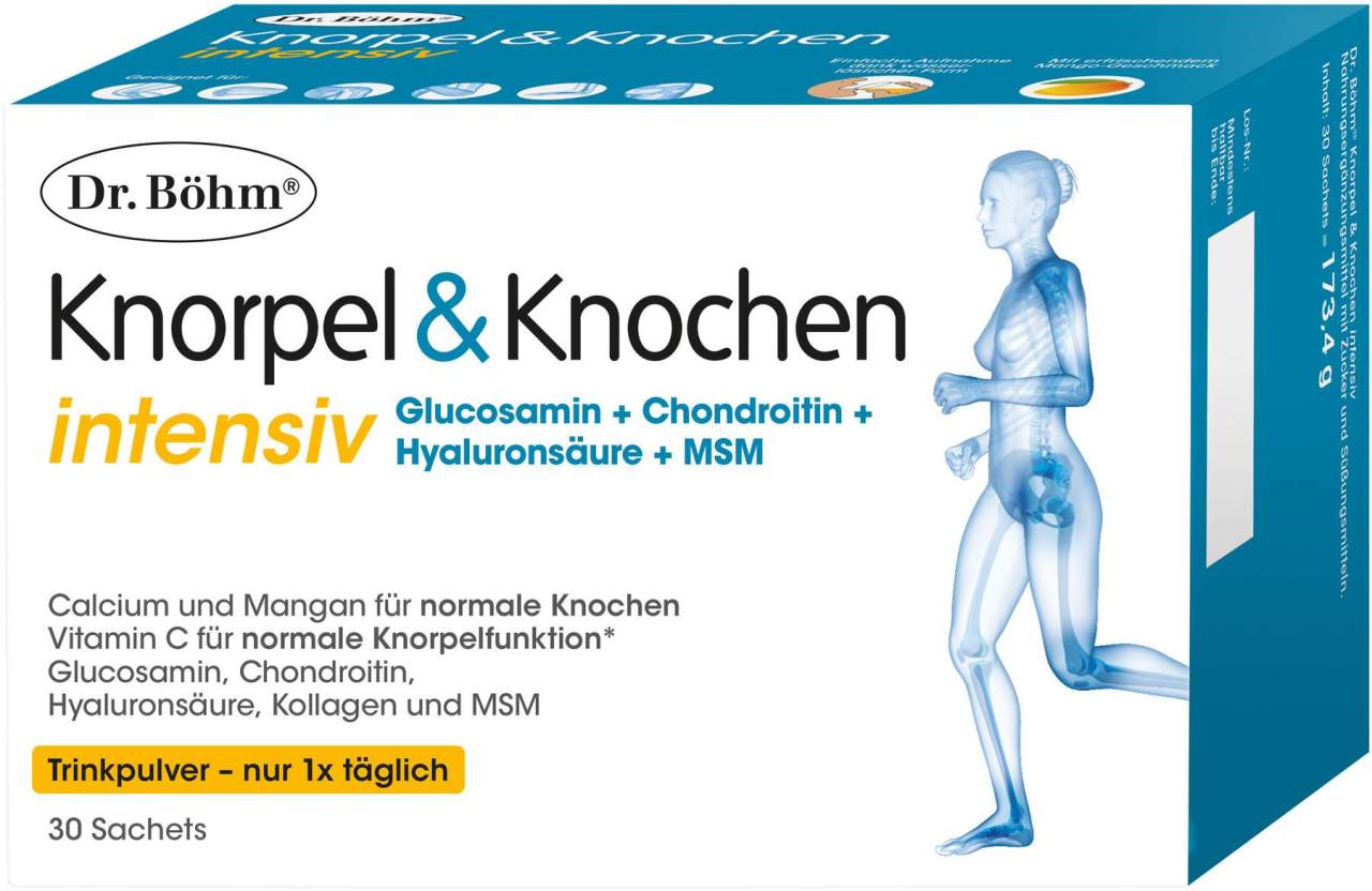 Dr.Böhm Knorpel & Knochen Intensiv 30 Sachets - Für Knorpel und Knochen