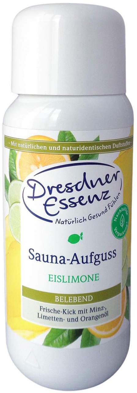 Dresdner Essenz Sauna Aufguss Eislimone 250 ml - Saunaaufguss