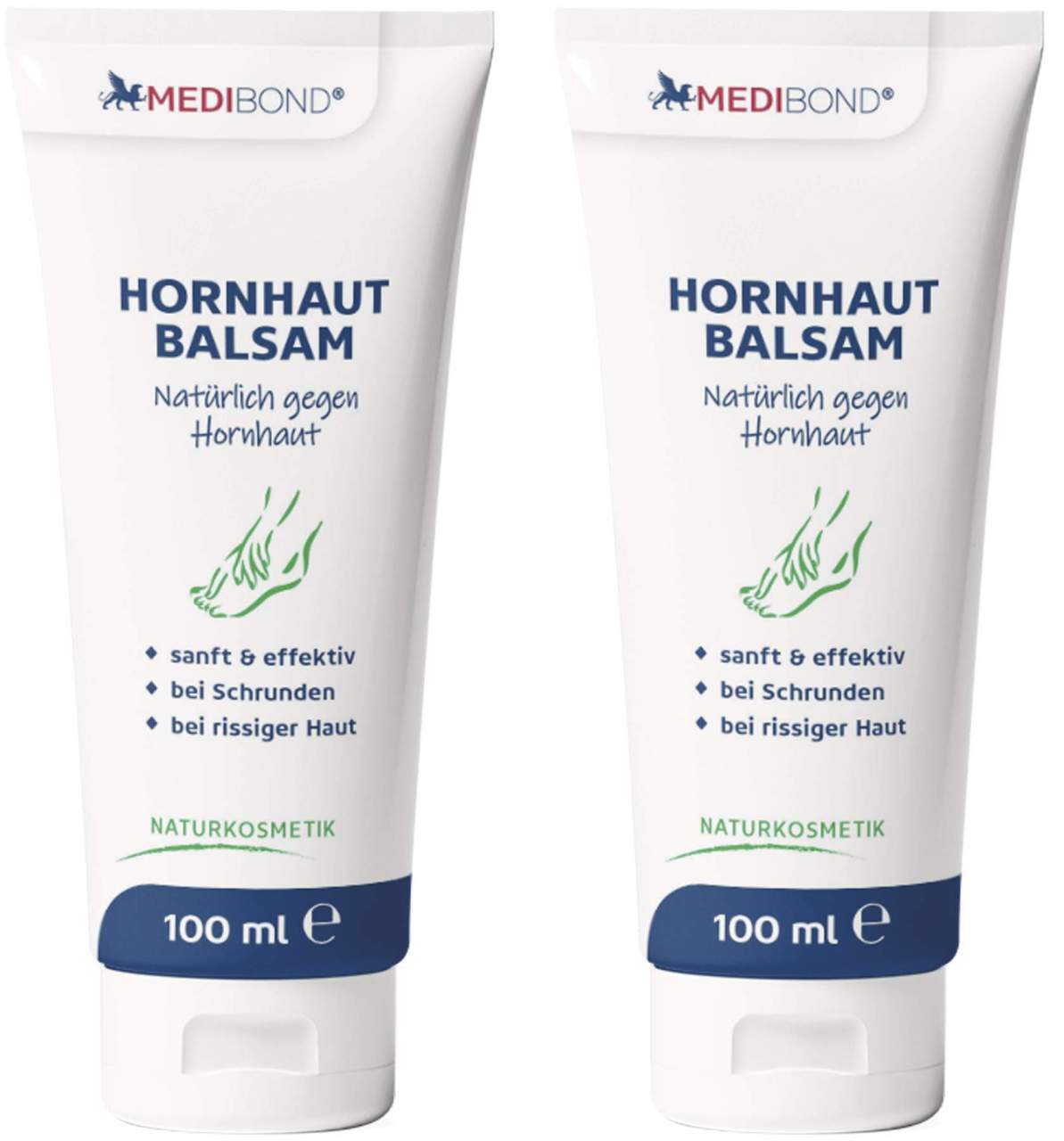Hornhaut Balsam Medibond 2 x 100 ml - Bei Hornhaut & Schrunden