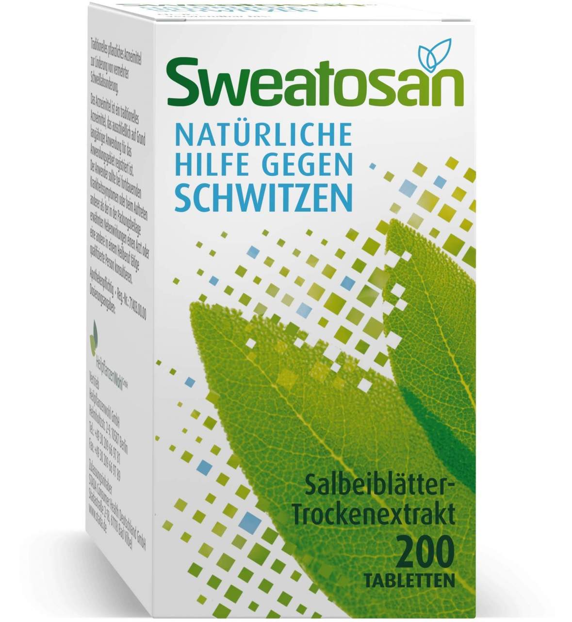 Sweatosan 200 überzogene Tabletten - Bei vermehrter Schweißabsonderung