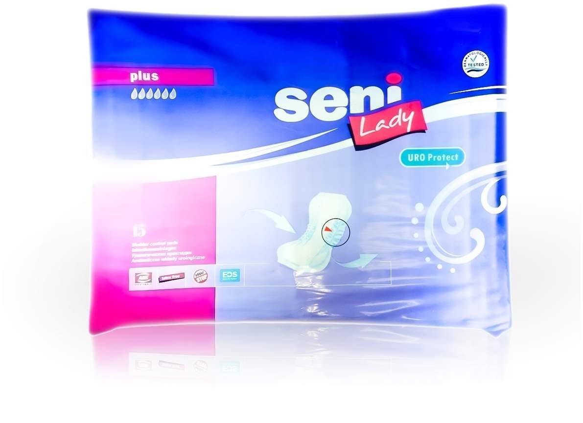 Seni Lady 15 Urineinlagen Plus - Bei Inkontinenz.