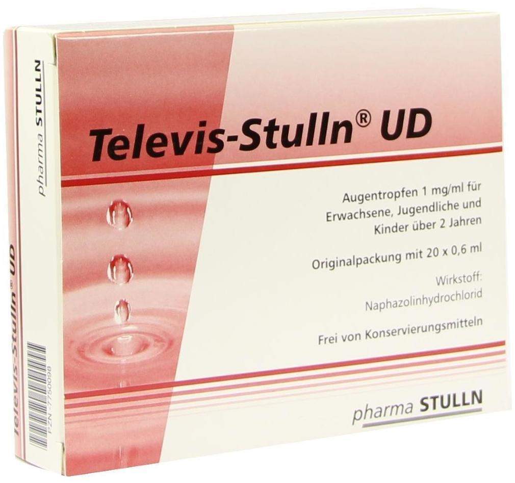 Televis Stulln Ud 20 X 0,6 ml Augentropfen - Bei Augenreizungen allergischer Bindehautentzündung