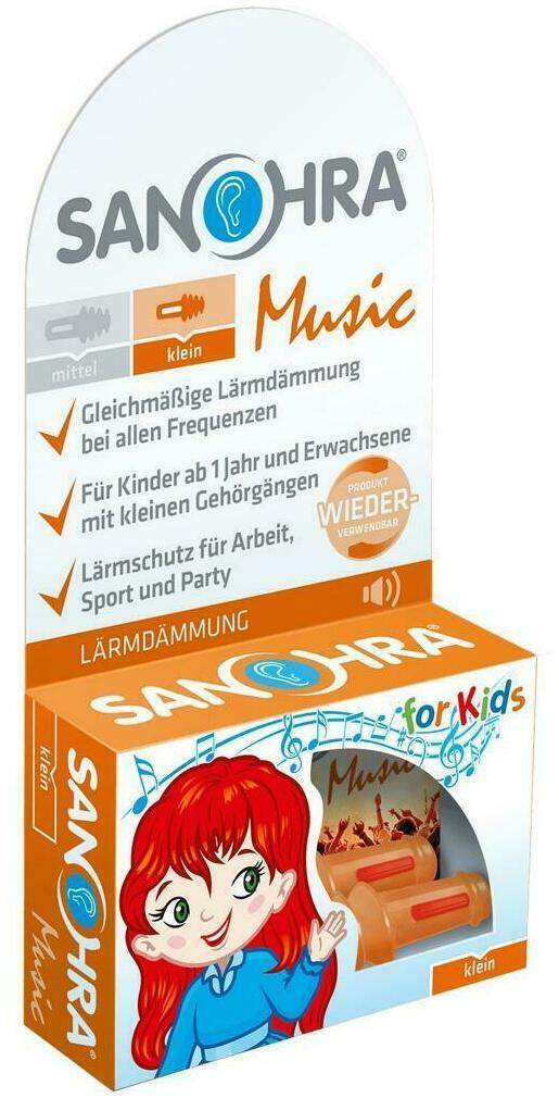 Sanohra Music Lärmschutz F.Kinder 2 Stück - Lärmschutz
