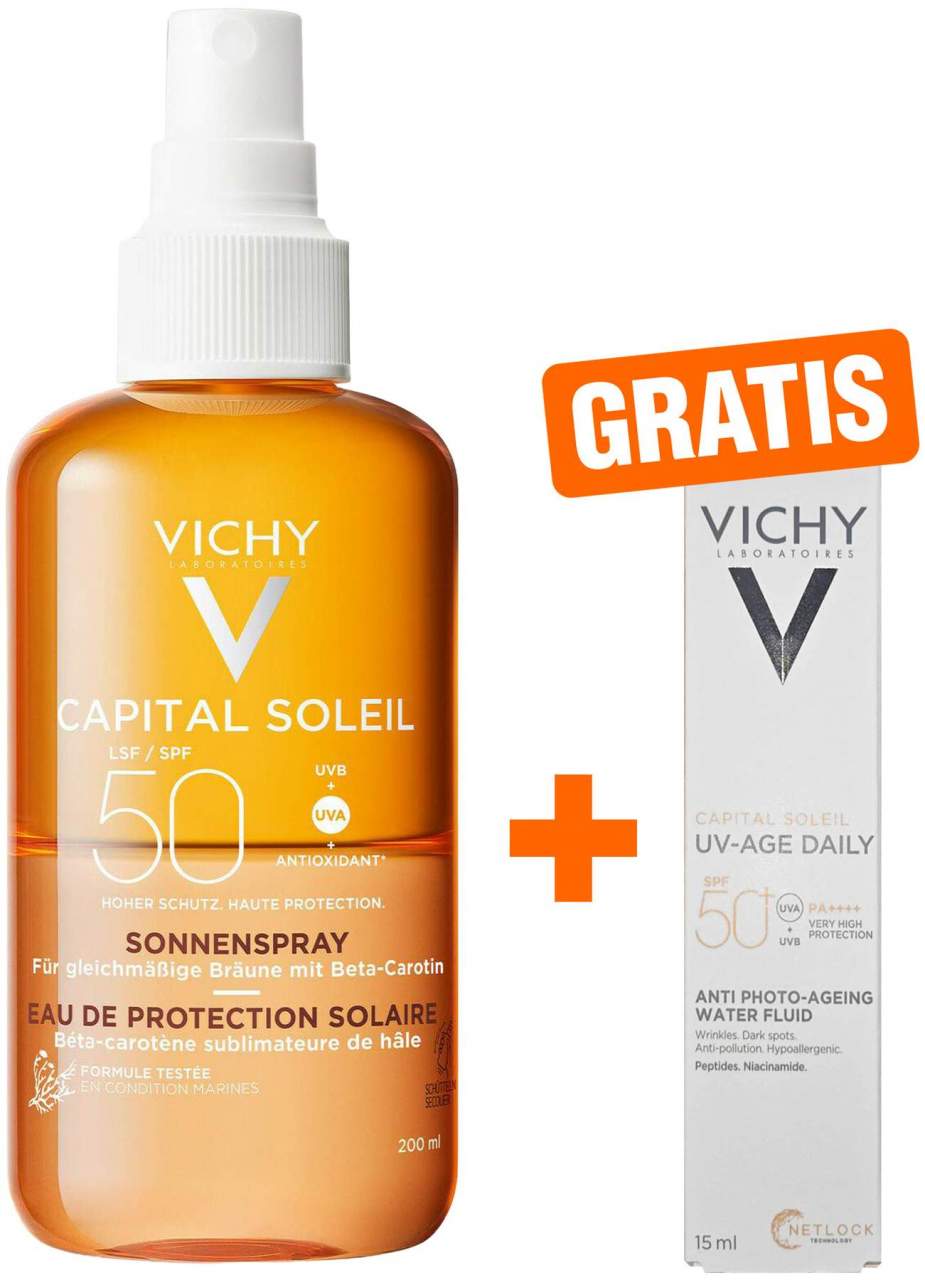 VICHY CAPITAL Soleil Sonnenspray braun LSF 50