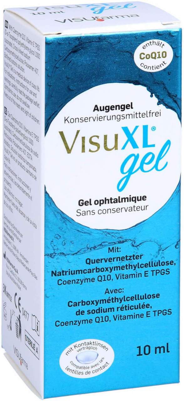 Visuxl Gel 10 ml - Bei trockenen Augen