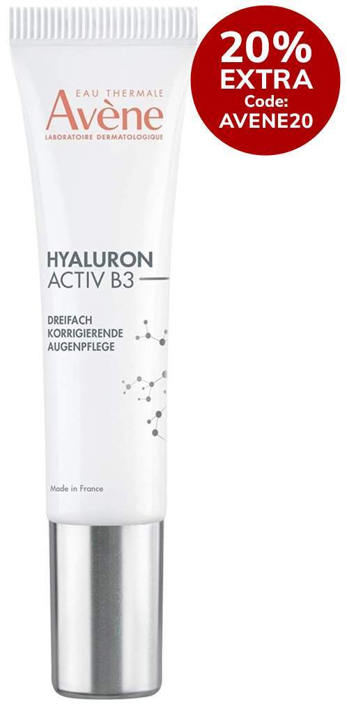 Avene Hyaluron Activ B3 dreifach korrigierende Augenpflege 15 ml