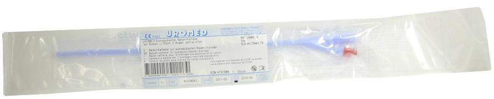 Uromed Suprap.Ballonkath.Ch 18 Silikon 33 cm 2966 - Ballonkatheter