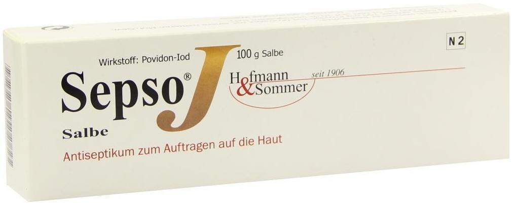Sepso J Salbe Antiseptikum 100 G - Hautantiseptikum