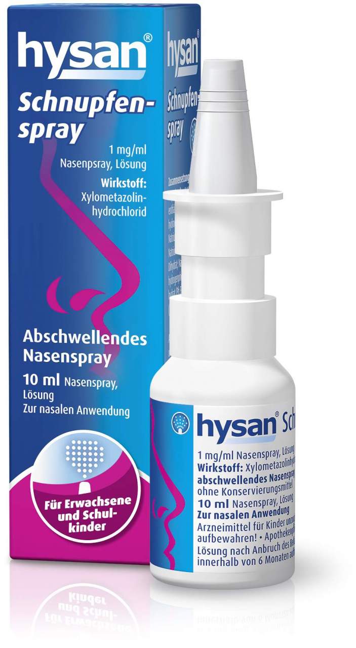 Hysan 10 ml Schnupfenspray - Bei Schnupfen