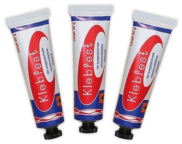 Schuh Klebstoff 3 x 30 g Klebfest Kraftkleber - Kraftkleber