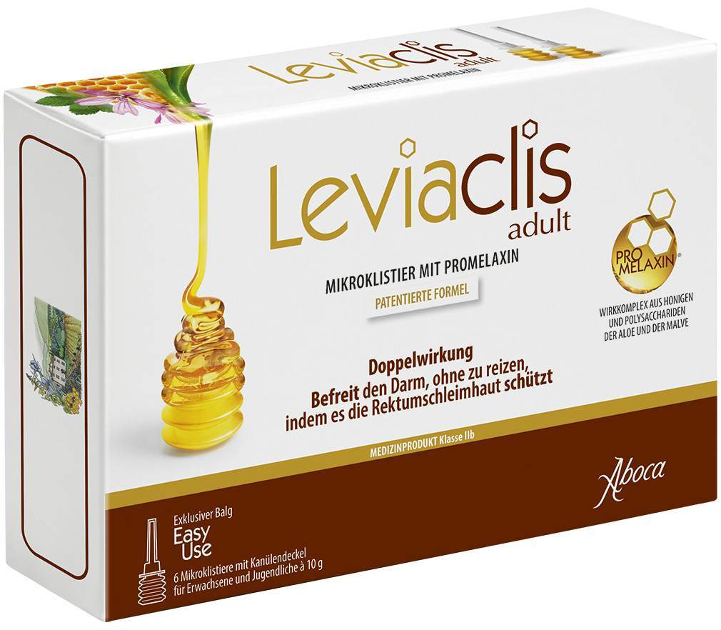 Leviaclis Erwachsene Klistiere bei Verstopfung 60 G - Bei Verstopfungen