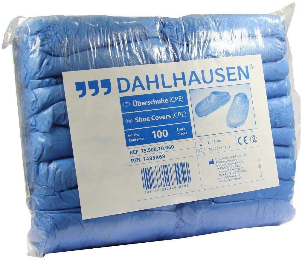 Überziehschuhe Cpe Blau 100 Stück - Schuhüberzieher