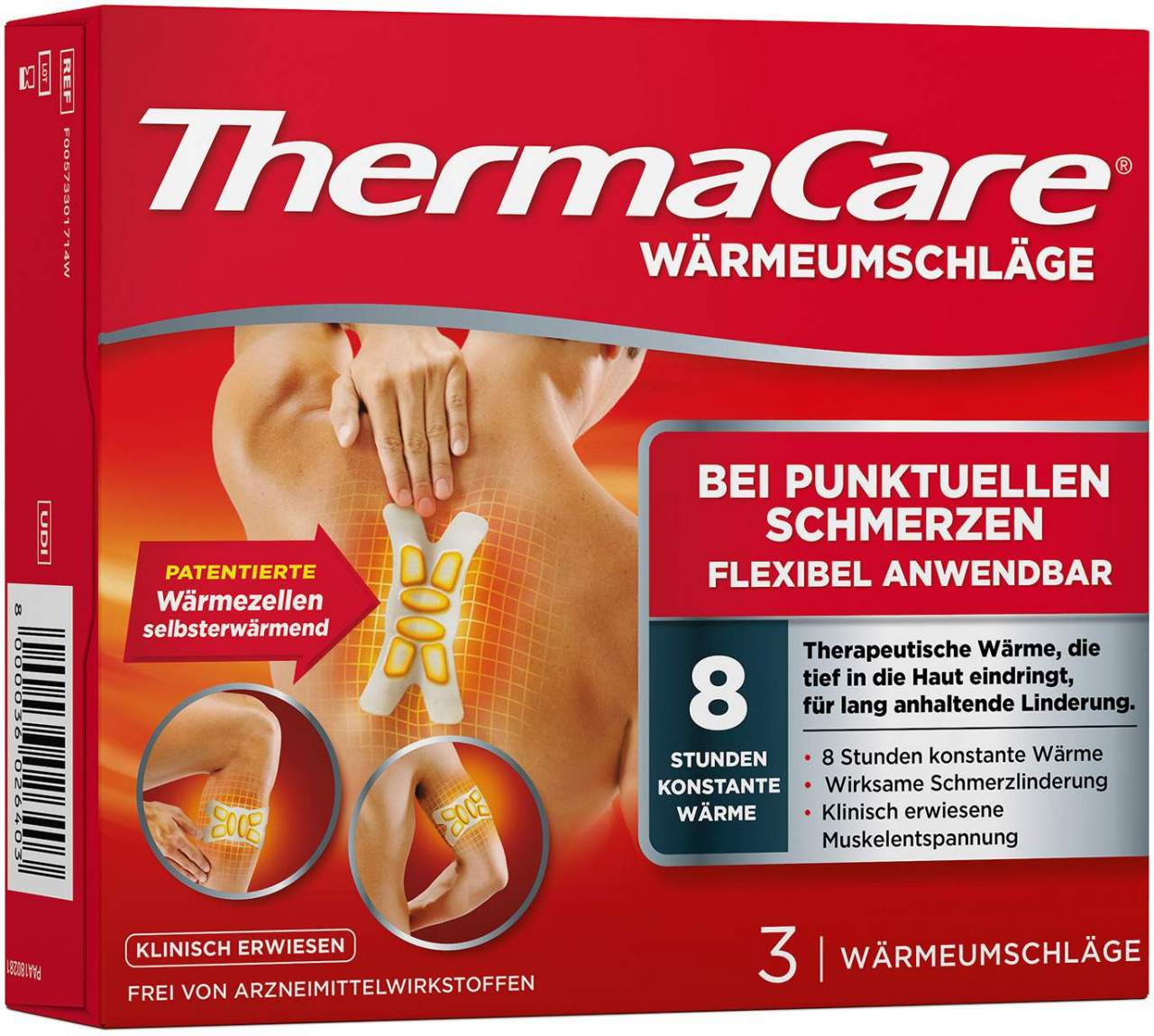 ThermaCare bei punktuellen Schmerzen