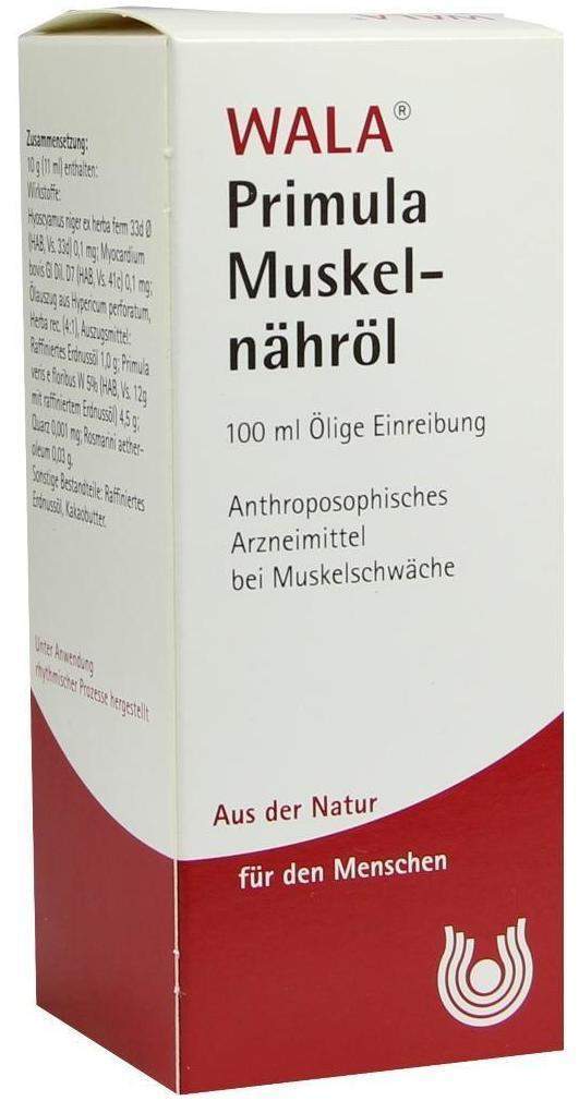 Wala Primula Muskelnähröl 100 ml Öl - Bei Muskelschwäche