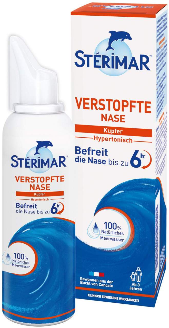 Sterimar Nasenspray Verstopfte Nase - Bei verstopfter Nase