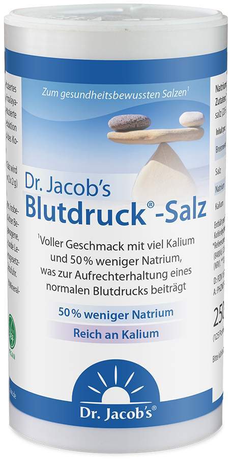 Blutdruck Salz Dr.Jacob s 250 G - Zum Würzen von Speisen