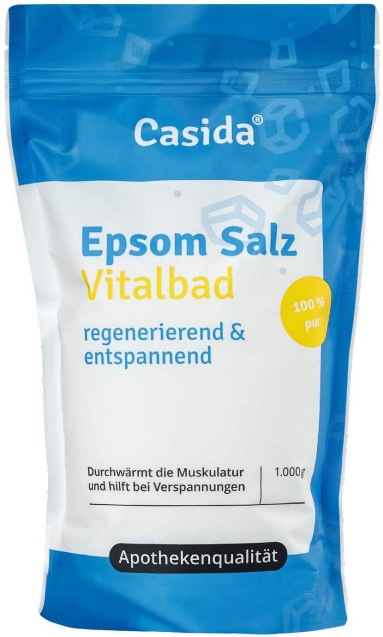 Epsom Salz Vitalbad 1000 G Salz - Badezusatz