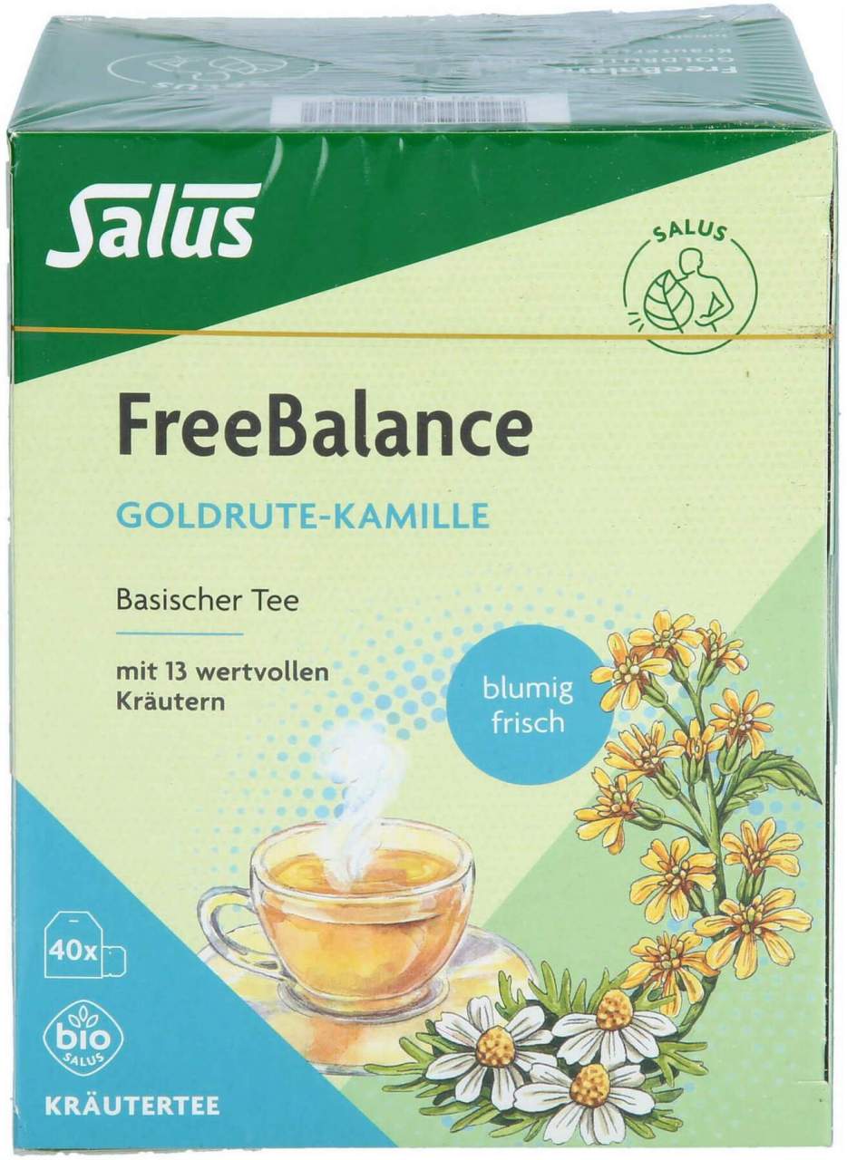 Freebalance Goldrute-Kamille Tee 40 Filterbeutel