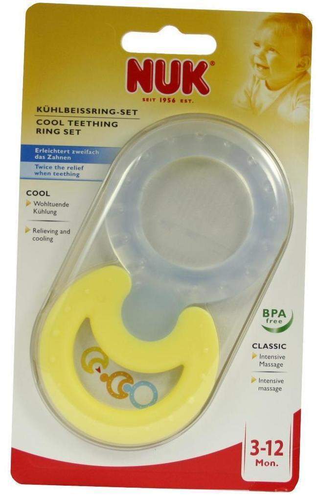 Nuk Kühl 2 Beissringe Set Blister - Beissring