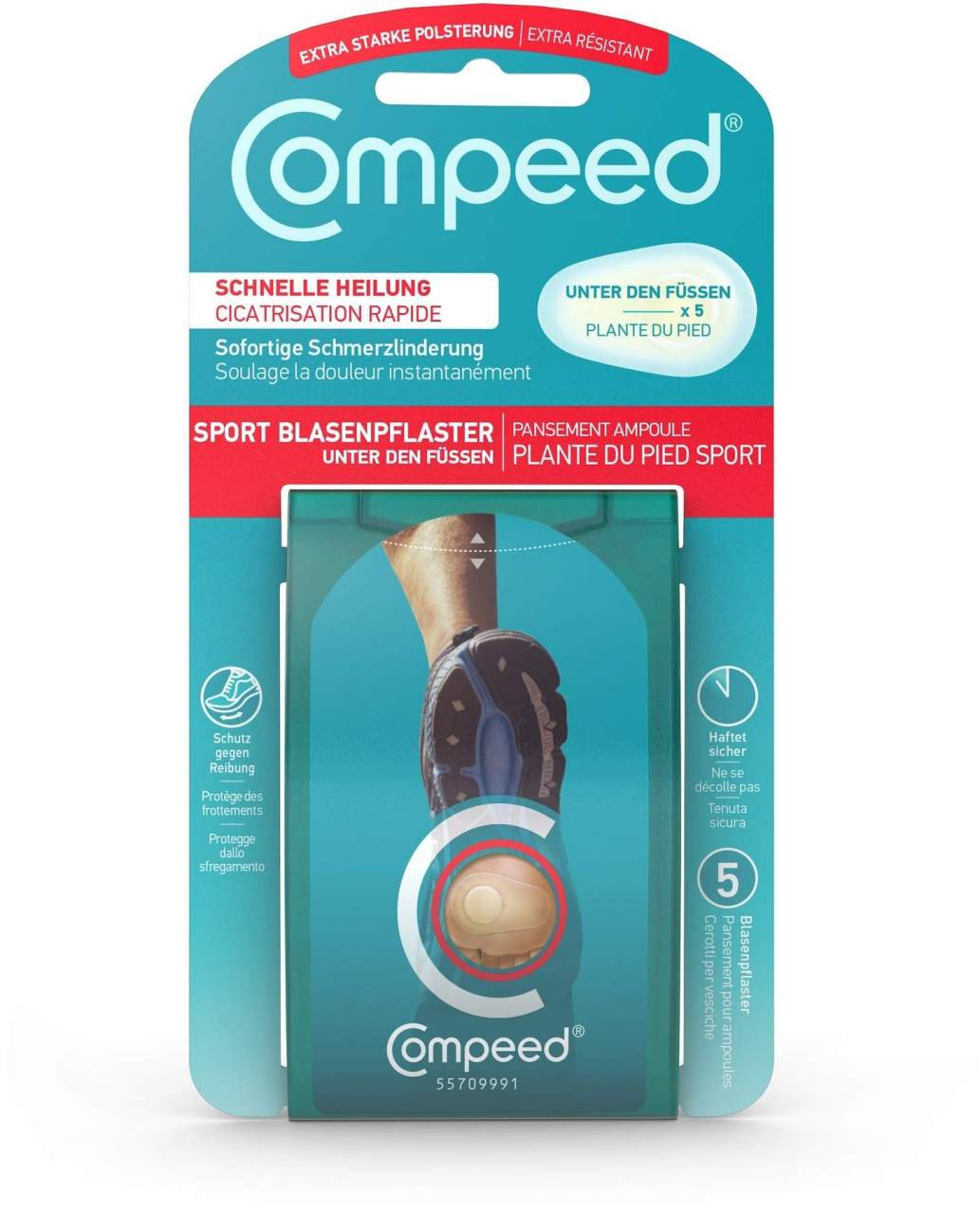 Compeed Ampollas Planta del Pie 5 apósitos