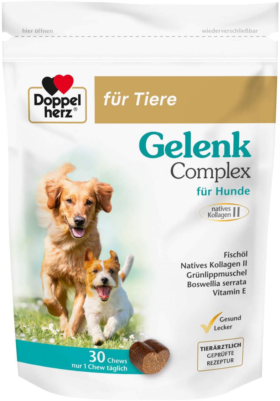 Doppelherz Gelenk Complex für Hunde 30 Chews
