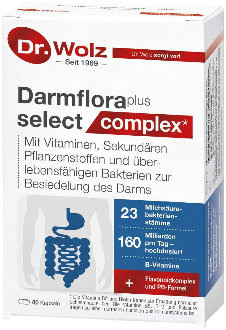 DARMFLORA plus select complex magensaftres.Kapseln