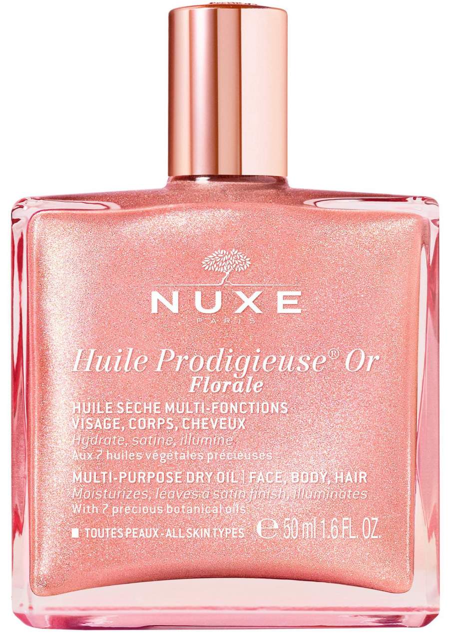 NUXE Huile Prodigieuse OR Florale 50 ml - Mit roséfarbenen Schimmereffekten