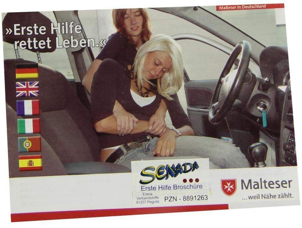 Senada Erste Hilfe 1 Broschüre - Informationsmaterial