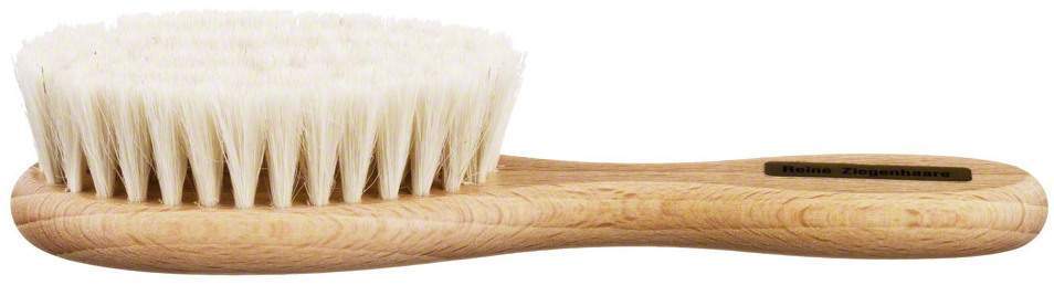 Bürste Baby Holz + Ziegenhaar - Babybedarf