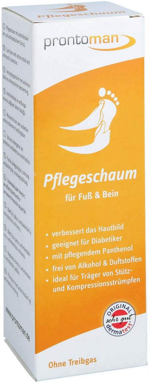 Prontoman Fußpflege Schaum - Zur Fußpflege