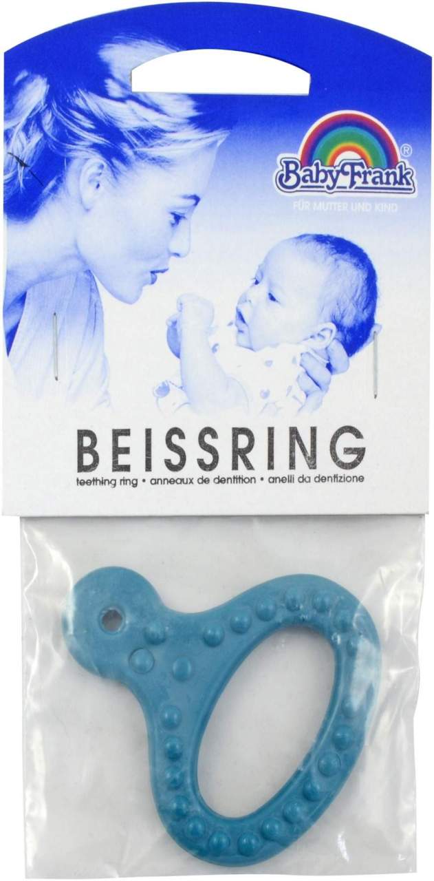 Beissring 160517 Mit Griff Mint - Babybedarf
