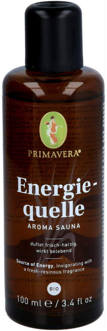 Primavera Energiequelle Aroma Sauna Bio 100 ml