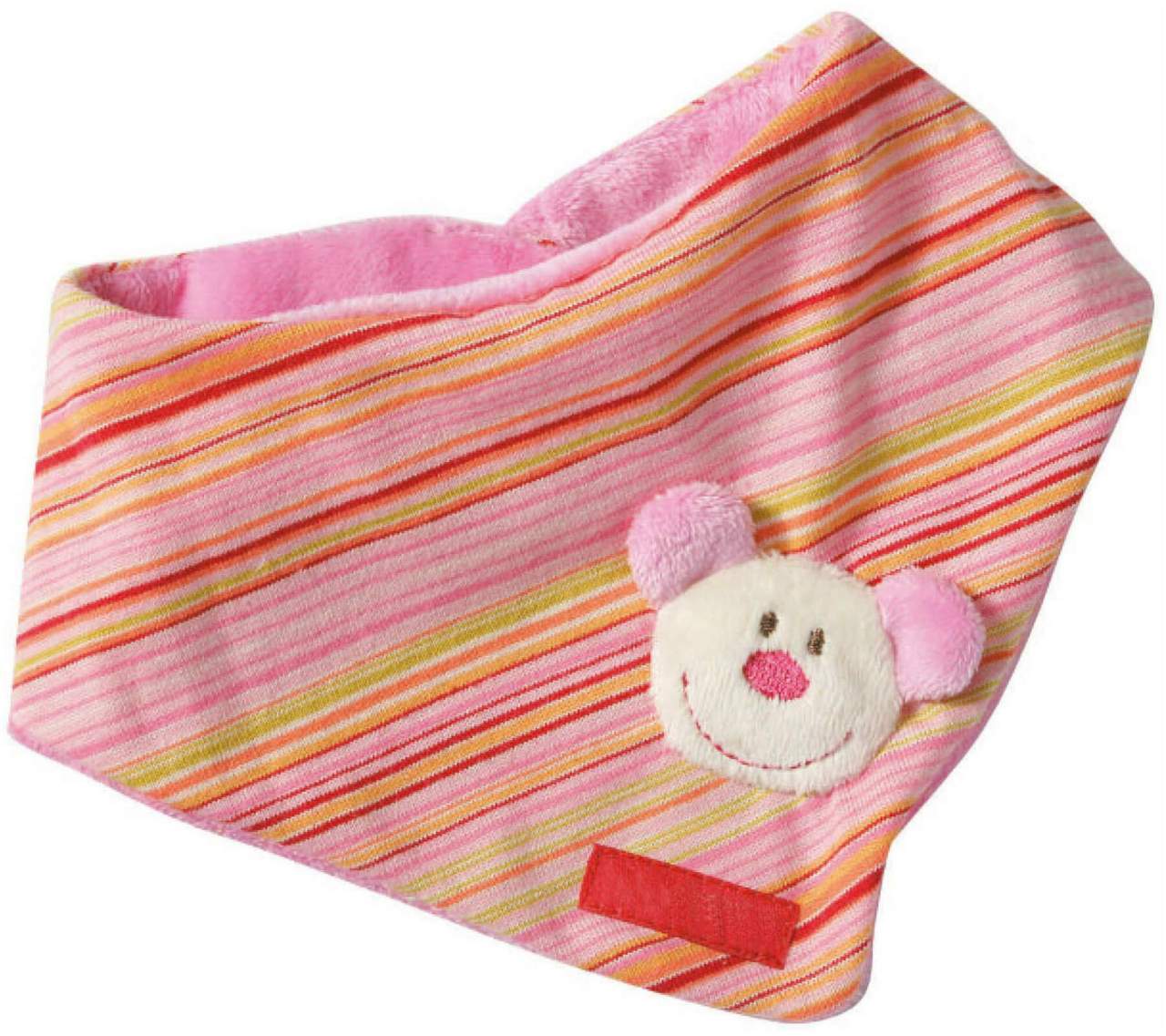 Baby Halstuch Maus Pink 1 Stück - Babybedarf