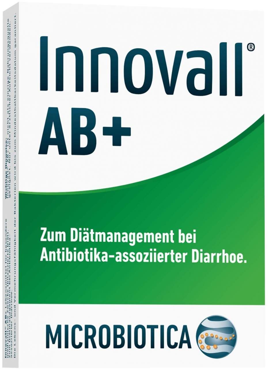Innovall Ab+ 20 Kapseln - Zum Diätmanagement bei Antibiotika-assoziierter Diarrhoe