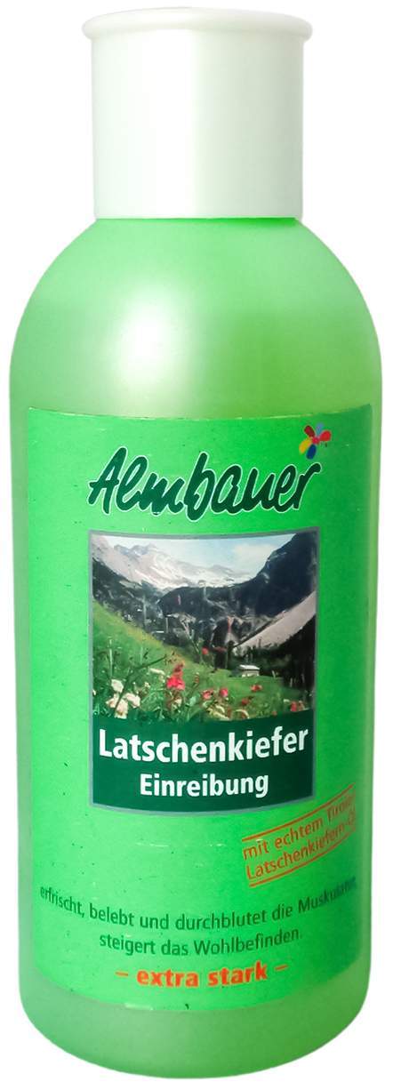 Almbauer Latschenkiefer Einreibung Extra Stark 250 ml - Bei Gelenkbeschwerden