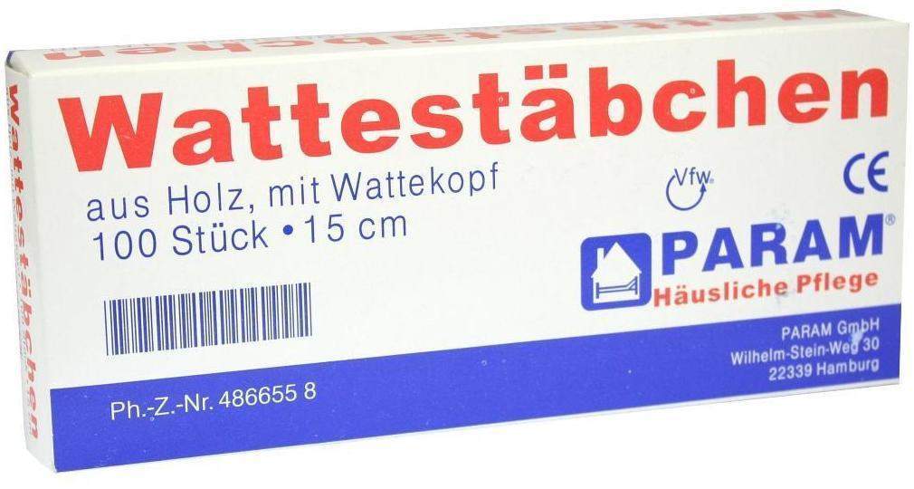 Wattestab M.Wattekopf 15 cm - Wattestäbchen