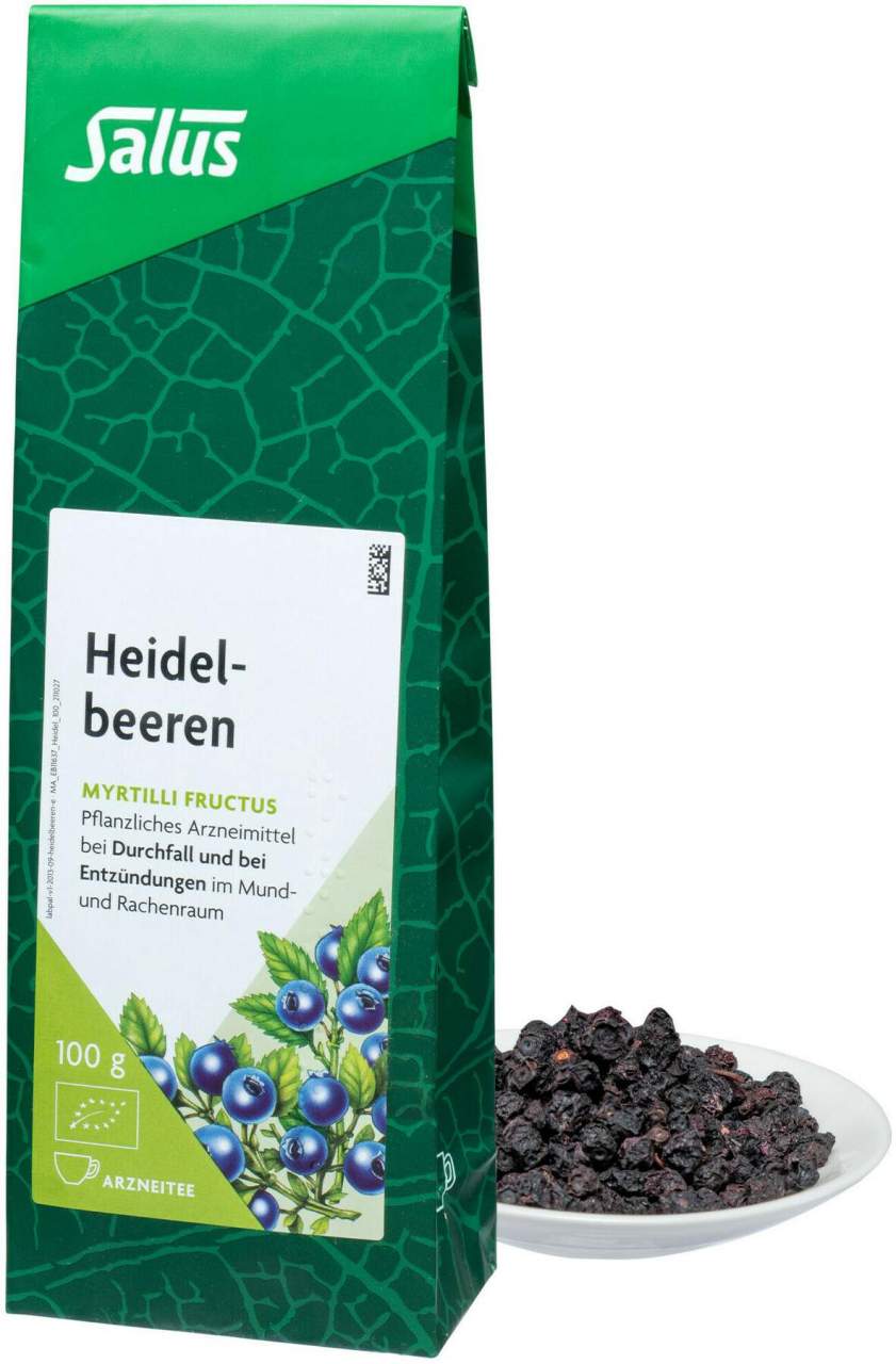 Heidelbeeren Arzneitee Myrtilli Fructus