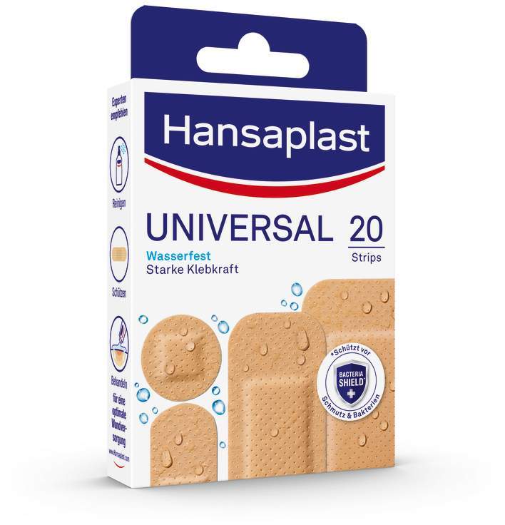 HANSAPLAST Universal Pflasterstrips wasserfest
