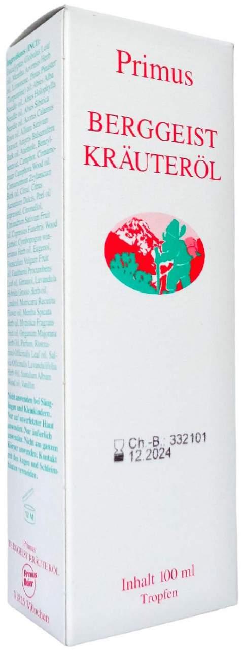 Berggeist Gewürz Kräuteröl 100 ml - Gewürzkräuteröl