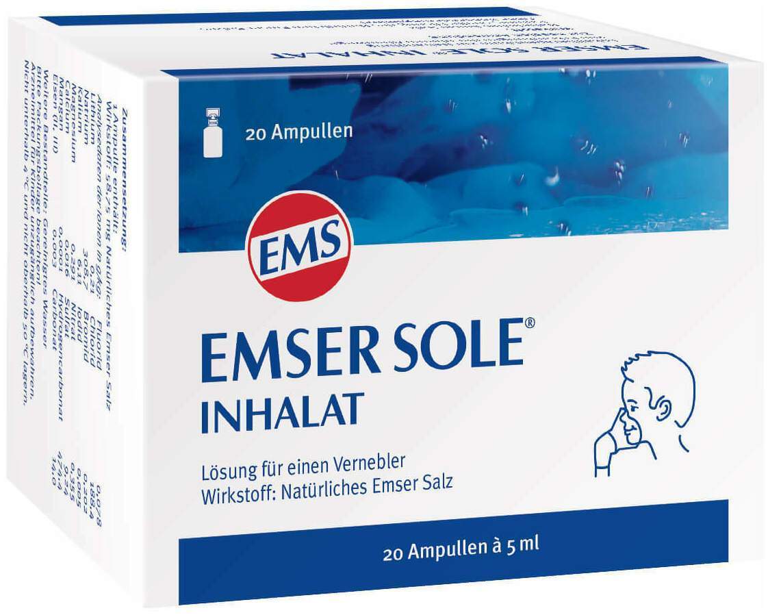 Emser Sole 20 Inhalationsampullen - Zur Inhalation