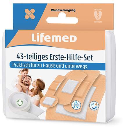 Erste Hilfe Set 43 Teile - Erste Hilfe Set